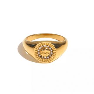 アダムエロぺ(Adam et Rope')の【Design gold ring】#687 18k(リング(指輪))