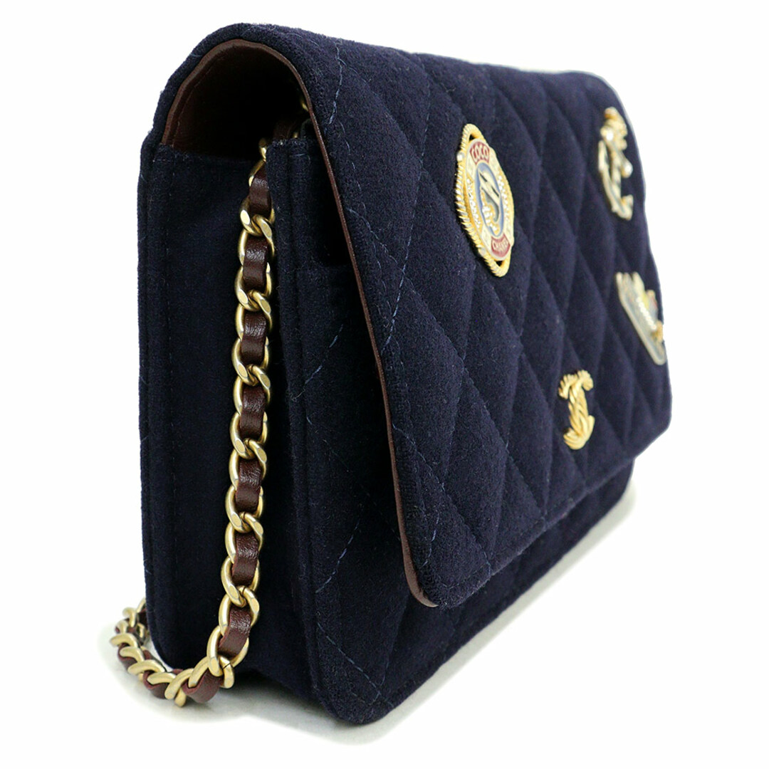 CHANEL - シャネル チェーンウォレット 二つ折り長財布 ショルダー