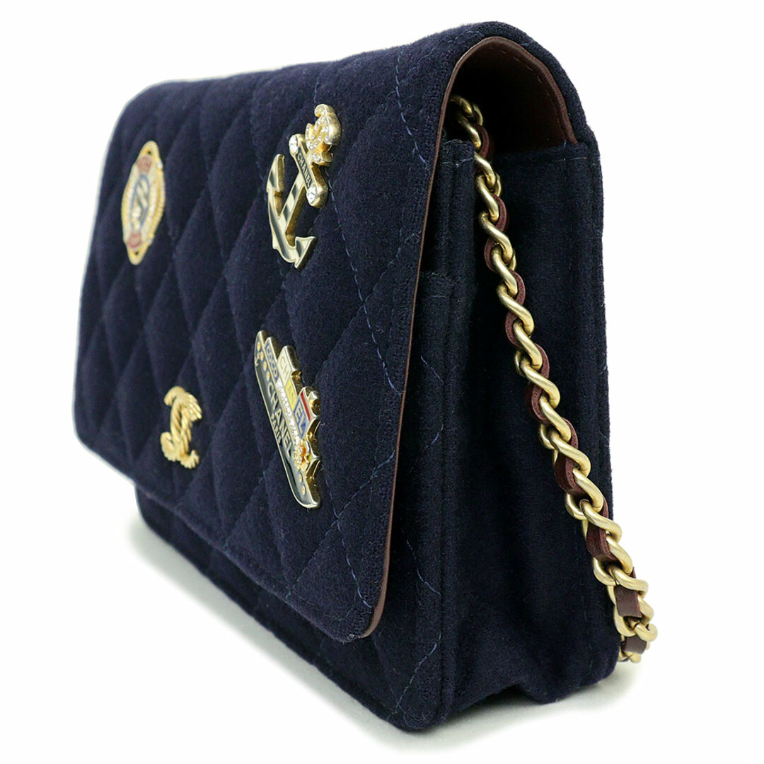 CHANEL - シャネル チェーンウォレット 二つ折り長財布 ショルダー
