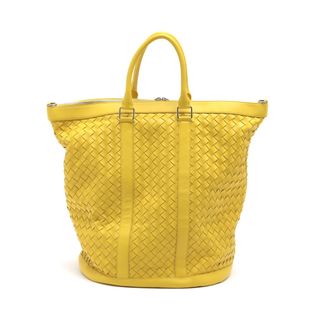 ボッテガ(Bottega Veneta) トートバッグ(レディース)（イエロー/黄色系