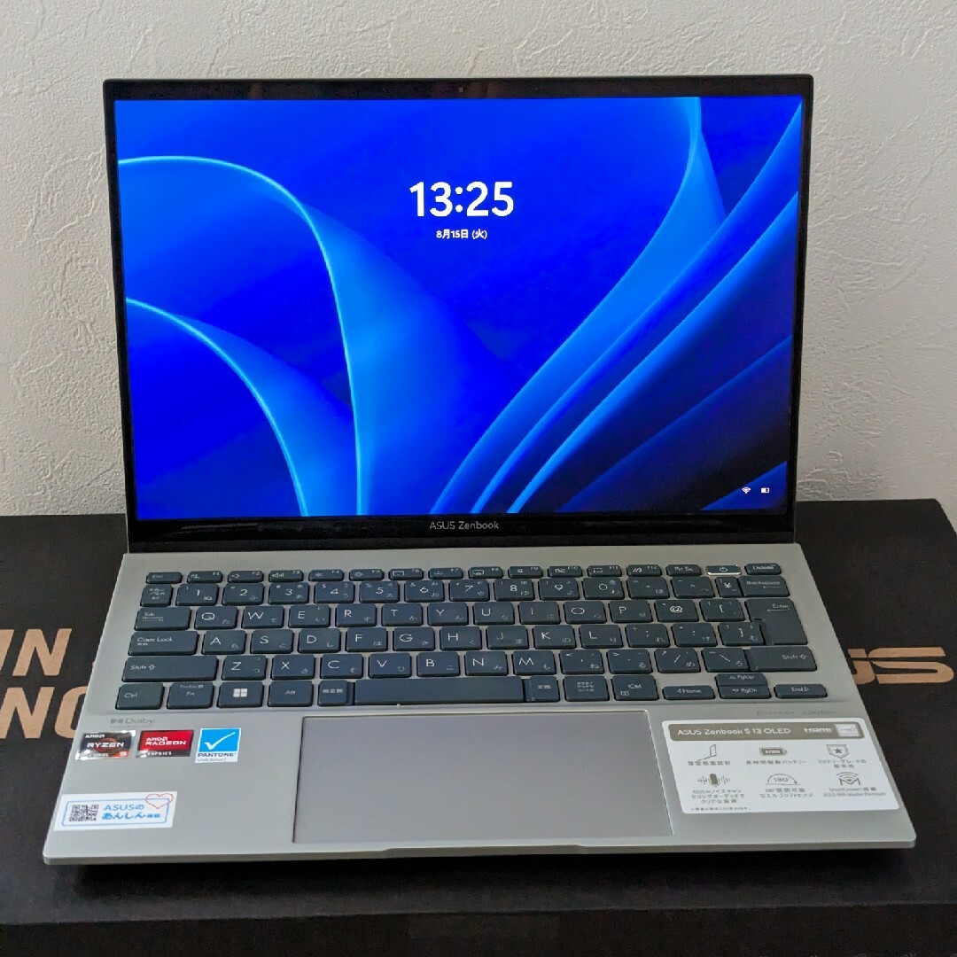 ASUS Zenbook S 13 OLED 最薄クラス有機ELノートPCスマホ/家電/カメラ