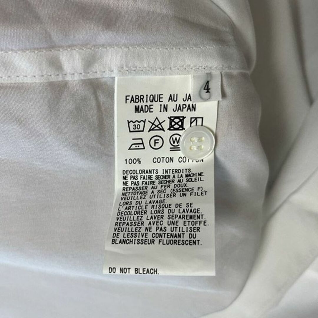 【新品】S'YTE Yohji　ドレス　シャツ　ホワイト　4 7
