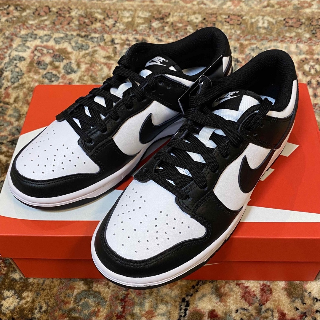 NIKE ウィメンズ ダンク LOW パンダ 24.5cm-