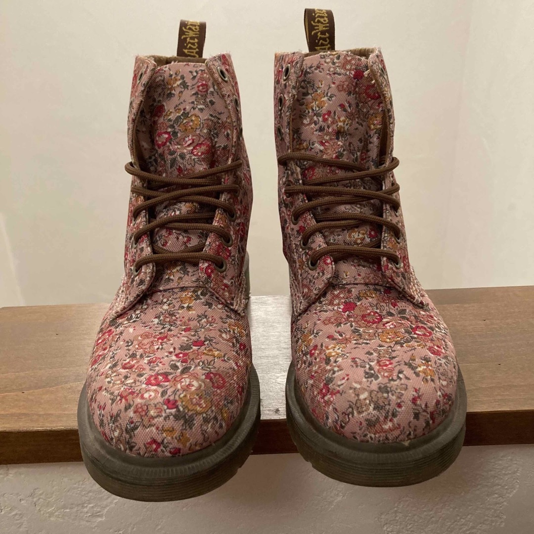 レア!! Dr.Martens ドクターマーチン ブーツ 花柄 UK5