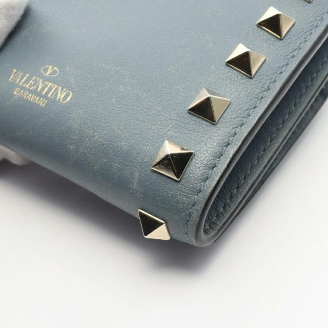 ヴァレンティノ  Valentino ロックスタッズ  三つ折り財布　ミニ財布