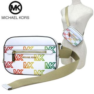 マイケルコース(Michael Kors)のマイケルコース ベルトバッグ 35S3GTTN5Y OPWHT MULTI(ボディバッグ/ウエストポーチ)