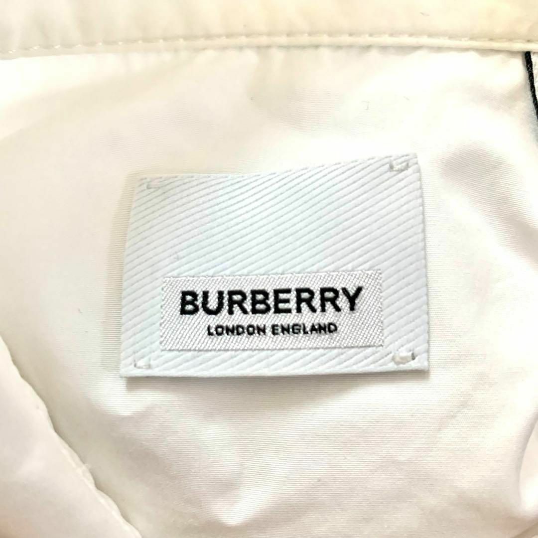 BURBERRY(バーバリー)の美品✨現行タグ バーバリー ロンドン ホースフェリー シャツ 長袖 ロゴ レディースのトップス(シャツ/ブラウス(長袖/七分))の商品写真