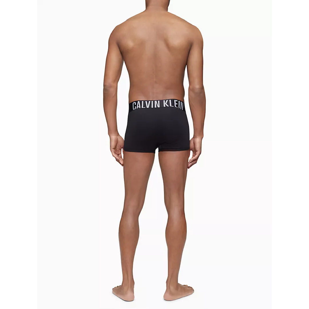 Calvin Klein(カルバンクライン)の新品　カルバンクライン　ボクサーパンツ　ローライズ　ロゴ ブラック S メンズのアンダーウェア(ボクサーパンツ)の商品写真