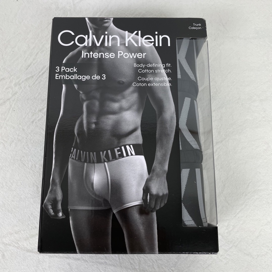 Calvin Klein(カルバンクライン)の新品　カルバンクライン　ボクサーパンツ　ローライズ　ロゴ ブラック S メンズのアンダーウェア(ボクサーパンツ)の商品写真