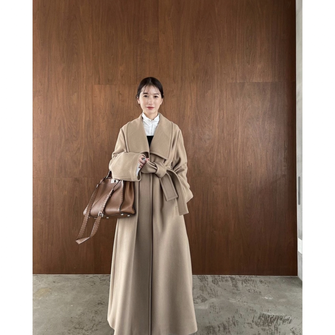 clane クラネ　LADY MAXI GOWN COAT