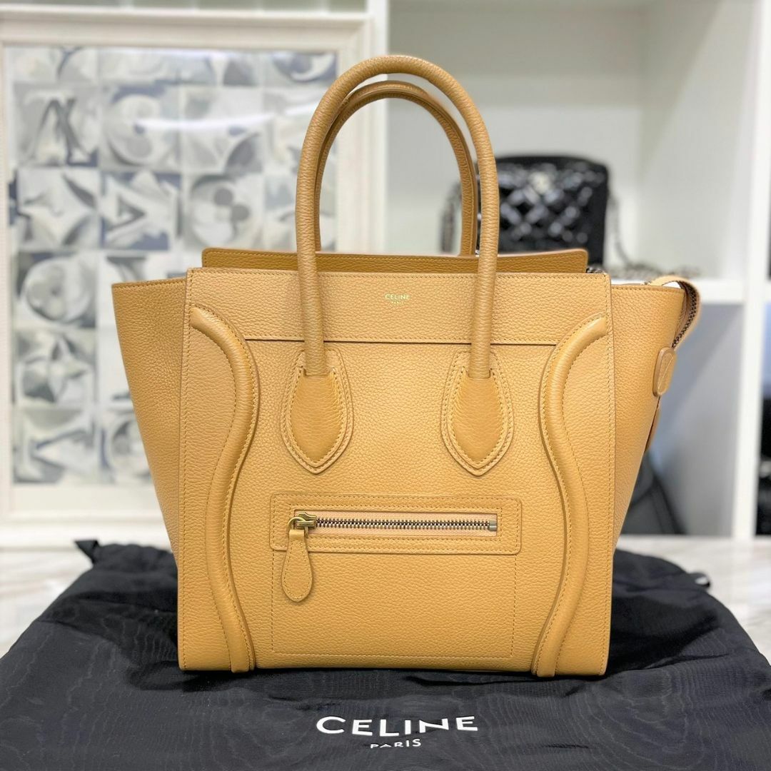 celine - 未使用に近い☆ セリーヌ ラゲージ マイクロ ハンドバッグ ...