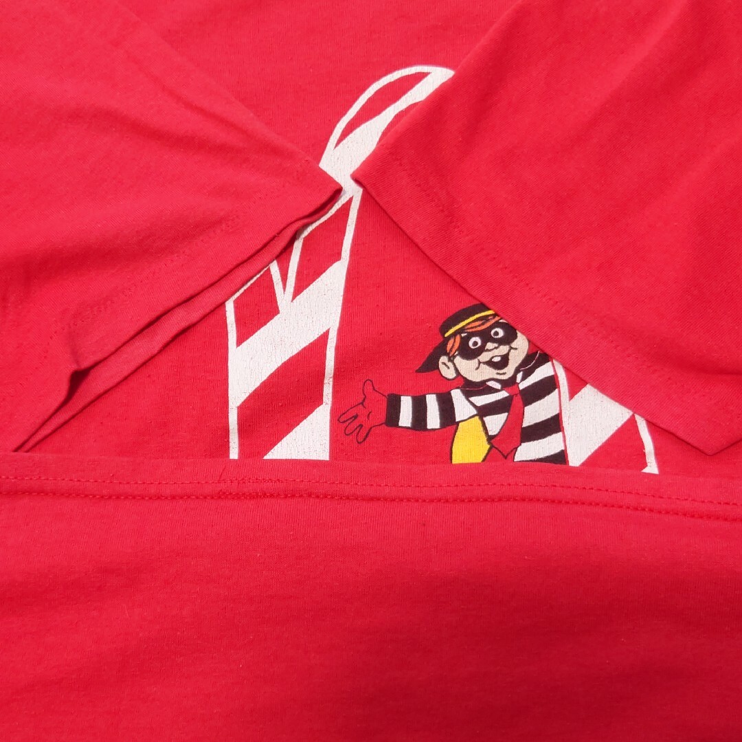 90s Hanes マクドナルド ハンバーグラー Tシャツ シングルステッチ