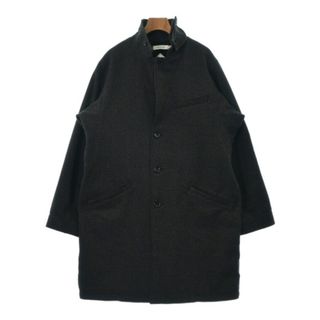 ノンネイティブ(nonnative)のnonnative ステンカラーコート 2(M位) グレー等(グレンチェック) 【古着】【中古】(ステンカラーコート)