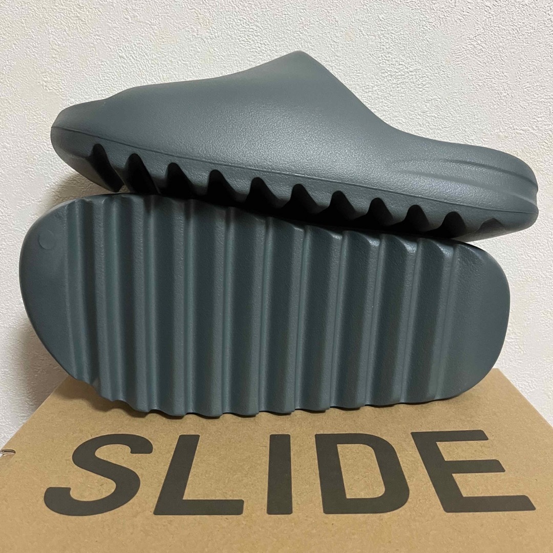YEEZYadidas   adidas YEEZY Slide Slate Marine .5cmの通販 by