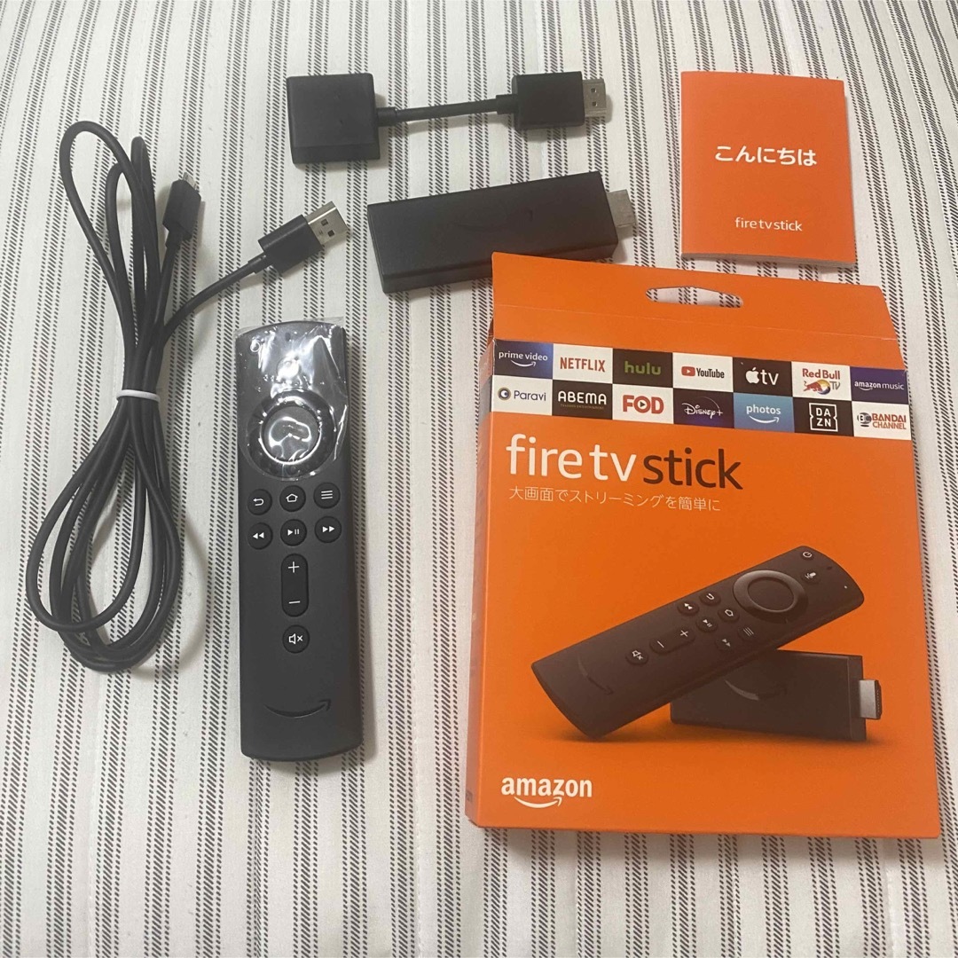 Amazon(アマゾン)のAmazon fire tv stick 第3世代 美品 スマホ/家電/カメラのテレビ/映像機器(映像用ケーブル)の商品写真