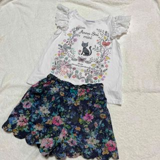 アナスイミニ(ANNA SUI mini)のANNA SUI mini 上下セット(Tシャツ/カットソー)