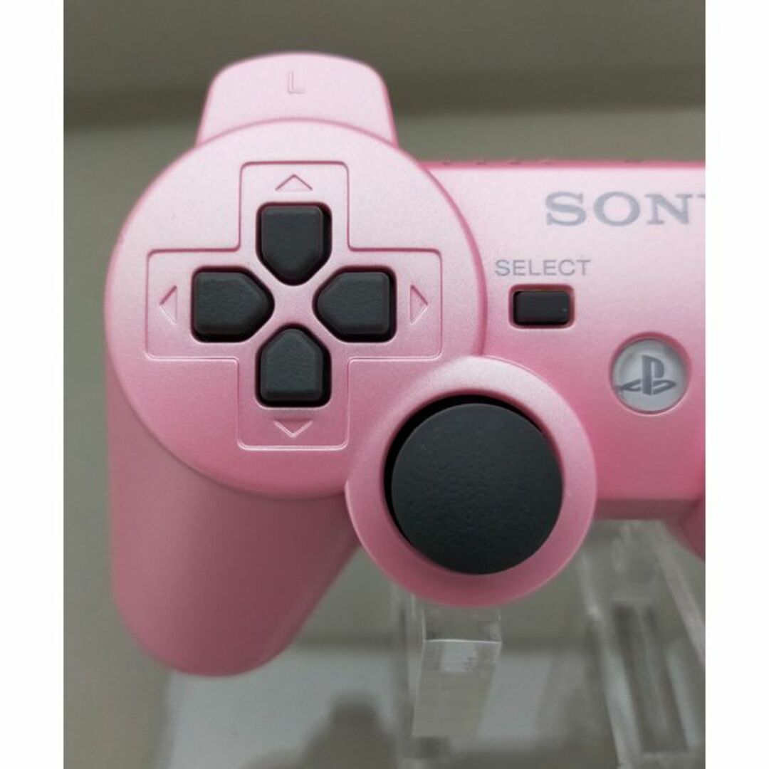 【ランクS美品】PS3 コントローラー デュアルショック3 キャンディピンク エンタメ/ホビーのゲームソフト/ゲーム機本体(その他)の商品写真