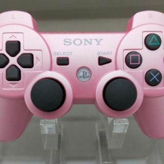 【ランクS美品】PS3 コントローラー デュアルショック3 キャンディピンク(その他)