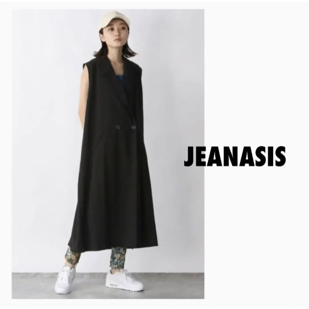 JEANASIS JEANASIS ジーナシス テーラーロングベスト の通販 by fish's shop｜ジーナシスならラクマ