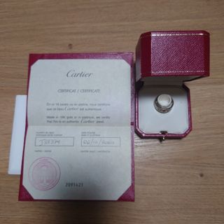 カルティエ(Cartier)のカルティエ◆ラブリングWG(#52)(リング(指輪))