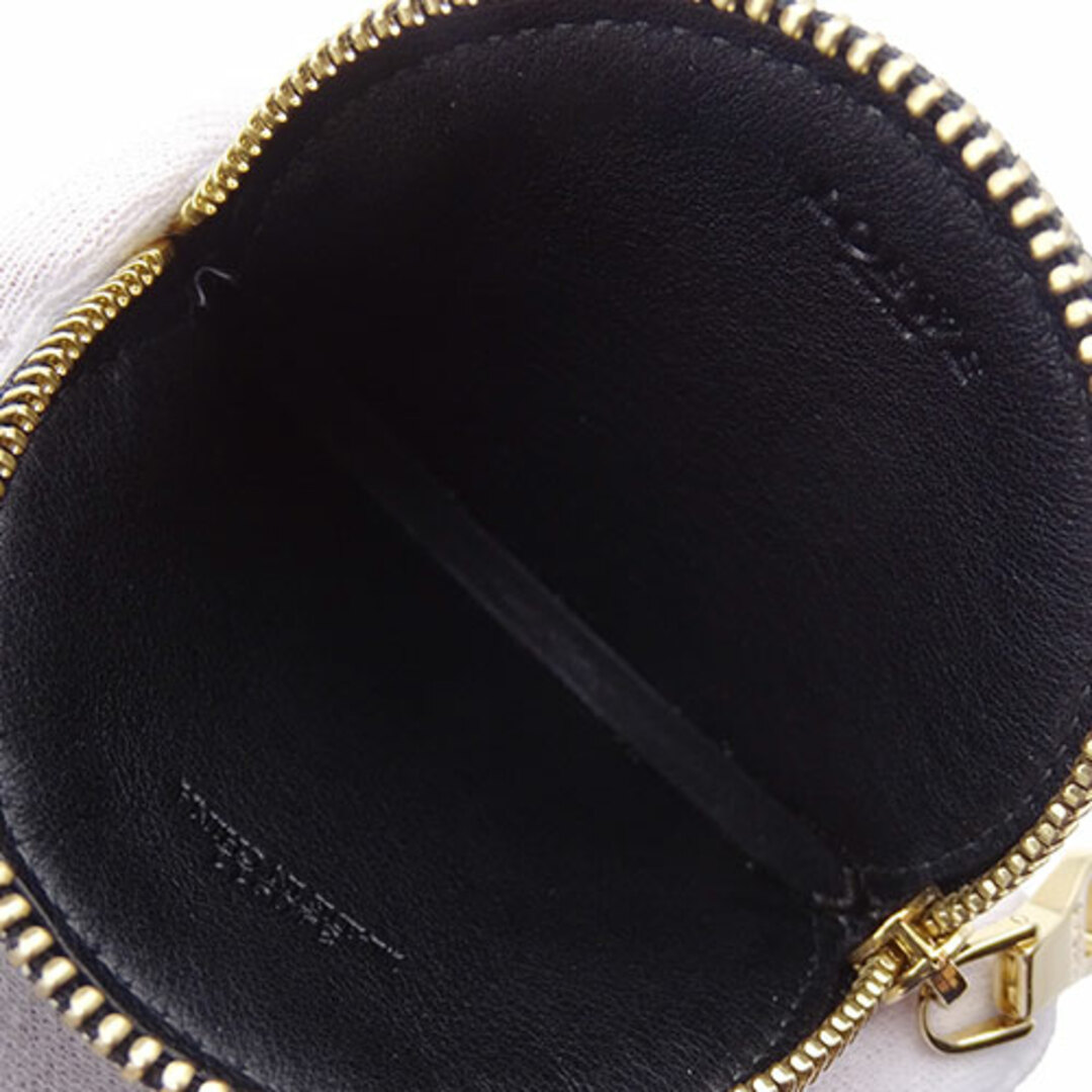 ロエベ LOEWE 財布 レディース ブランド コインケース  PVC グレー ブラック ラウンド アナグラム 丸型