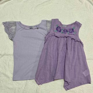 アナスイミニ(ANNA SUI mini)のANNA SUI mini トップス2枚セット(Tシャツ/カットソー)