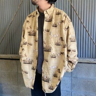 WOOLRICH - ビッグサイズ WOOLRICH ウールリッチ 総柄 オール ...