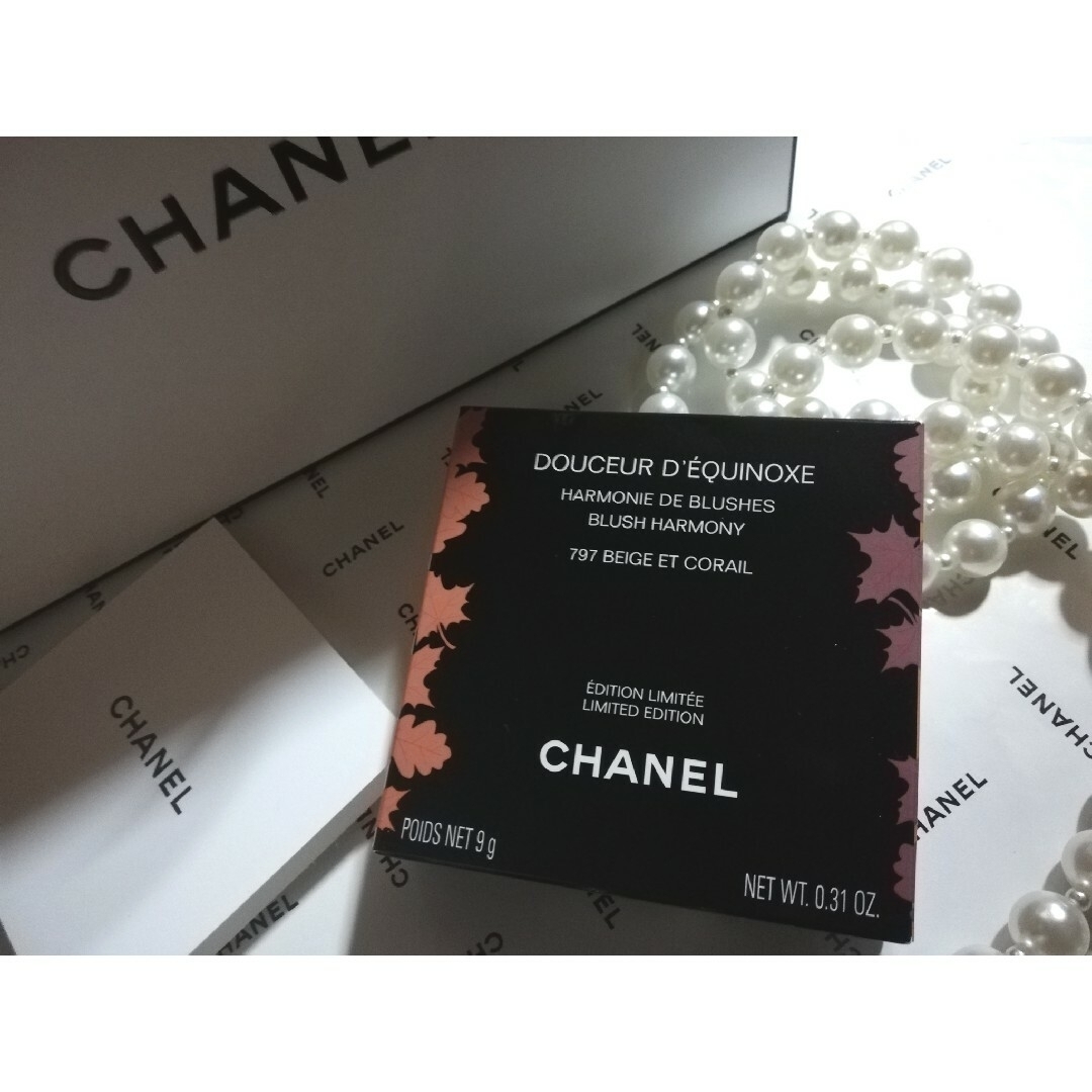 CHANEL(シャネル)の【特別限定品】CHANELドゥス―ルデキノックス#797【新品】付属品7点付 コスメ/美容のベースメイク/化粧品(チーク)の商品写真