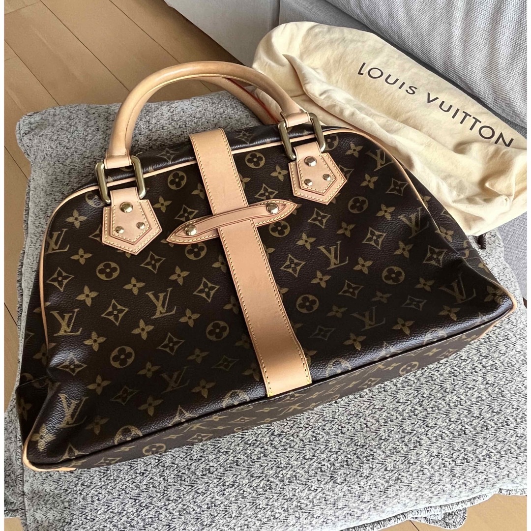 LOUIS VUITTON - 超美品 廃盤希少品ルイヴィトン マンハッタンGM