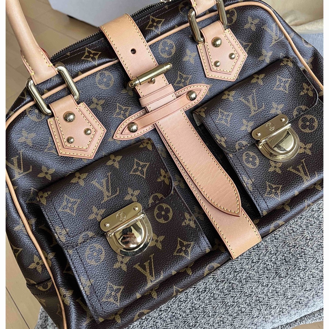 LOUIS VUITTON - 超美品 廃盤希少品ルイヴィトン マンハッタンGM