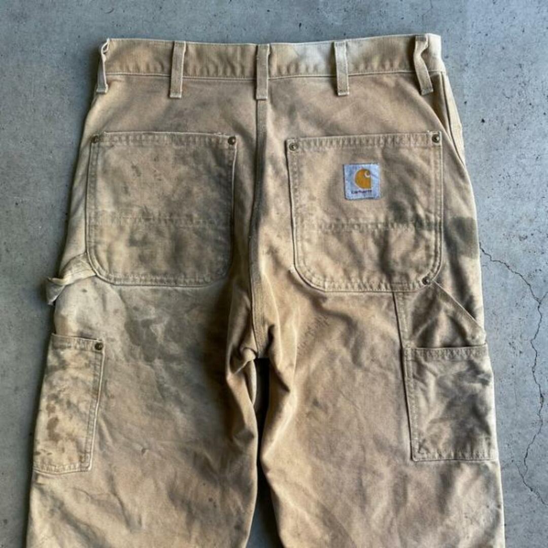 雰囲気系 ヴィンテージ Carhartt カーハート ダブルニー ダック地ワークパンツ ペインターパンツ メンズW31相当