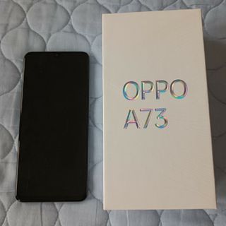 オッポ(OPPO)のOPPO A73 ネービーブルー SIMフリー(スマートフォン本体)