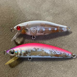 ダイワ(DAIWA)のDaiwa夜叉S他ミノーセット中古品USED根魚エリアトラウト管釣りライトソルト(ルアー用品)