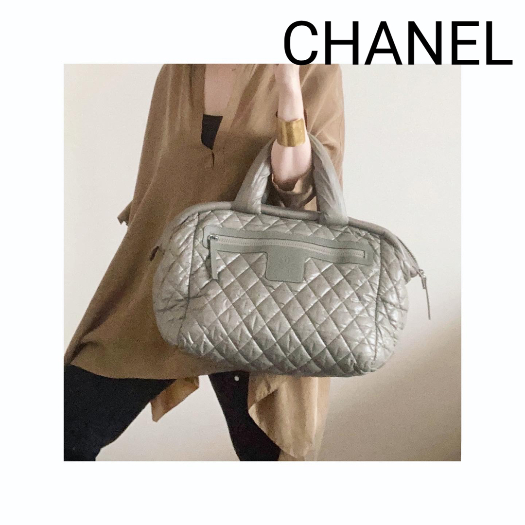 早い者勝ち　CHANEL シャネル　コココクーン カーキ  ショルダーバッグ