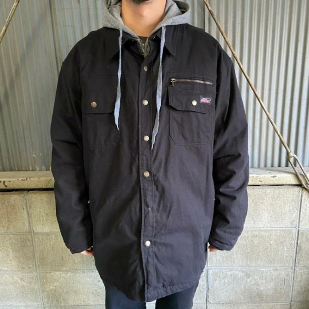 Dickies - Dickies ディッキーズ ダック地 フード付き フェイク