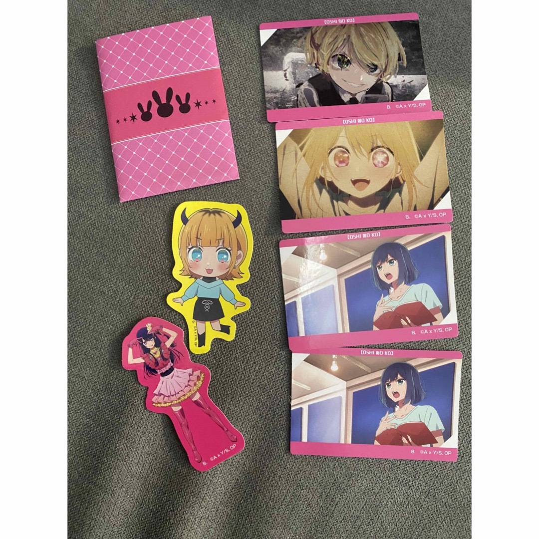 推しの子 ダイカットステッカーセット エンタメ/ホビーのおもちゃ/ぬいぐるみ(キャラクターグッズ)の商品写真