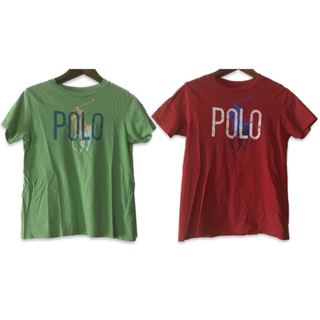 ポロラルフローレン(POLO RALPH LAUREN)のPOLO Ralph Lauren ポロラルフローレン　半袖Tシャツ　二枚セット(Tシャツ/カットソー)