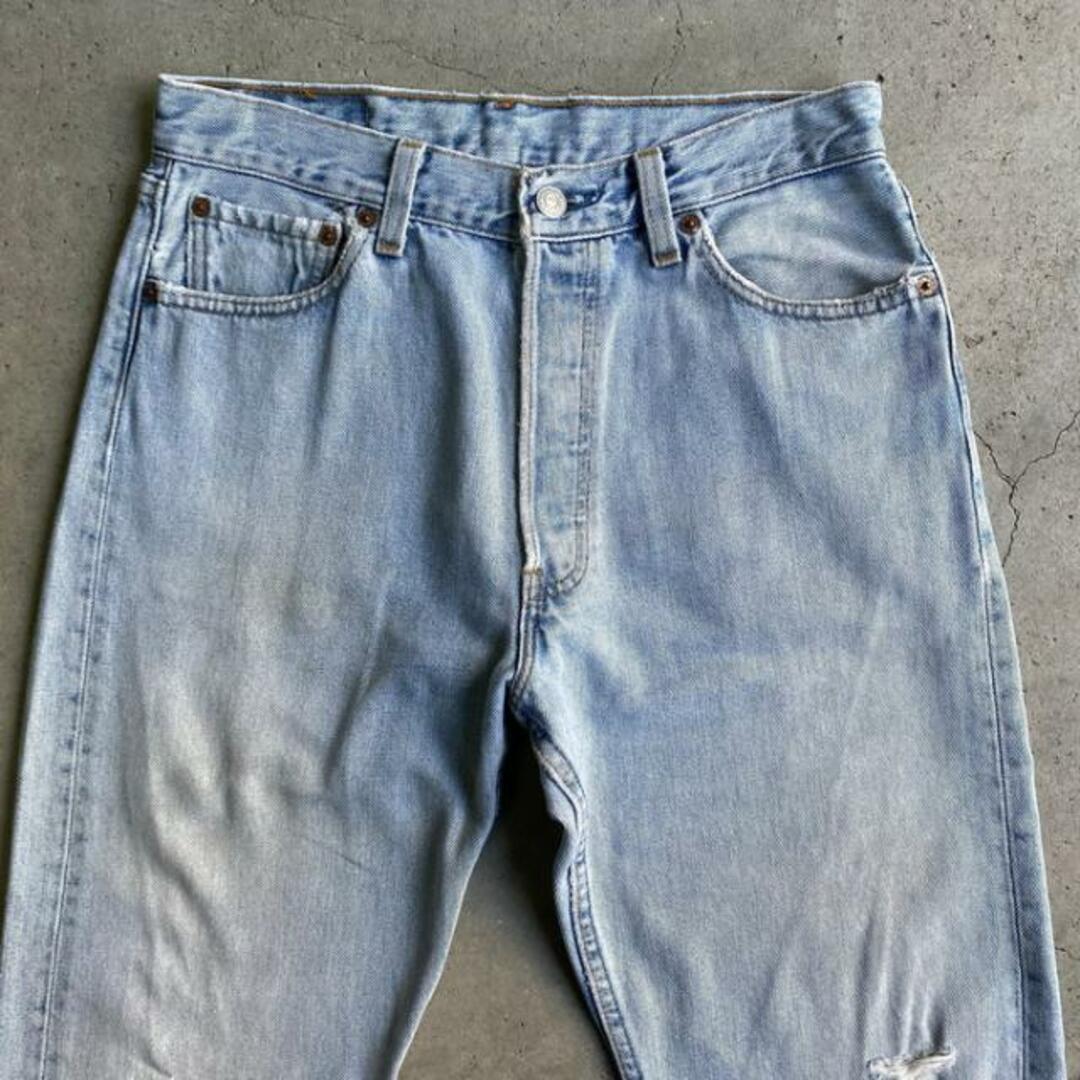 90年代 リーバイス Levi's リーバイス501 ジーンズ ストレートデニムパンツ USA製 レディースL(w28) ヴィンテージ /eaa372119