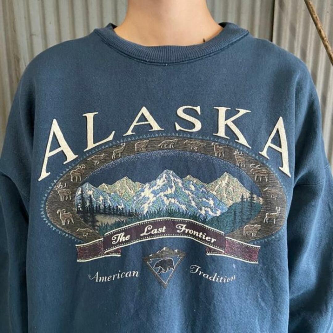 ALASKA クルーネックスウェット