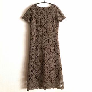 ジュンコシマダ(JUNKO SHIMADA)のプロセス様専用　モカサン　ジュンコシマダ　レースワンピース　値下げ(ひざ丈ワンピース)