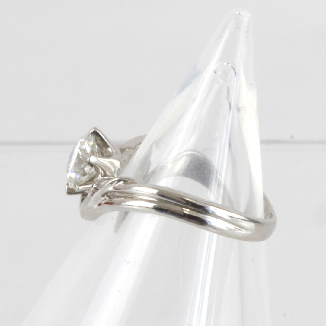 美品『USED』 Pt900 リング・指輪 ダイヤモンド 0.595ct 3.7g 7号【中古】