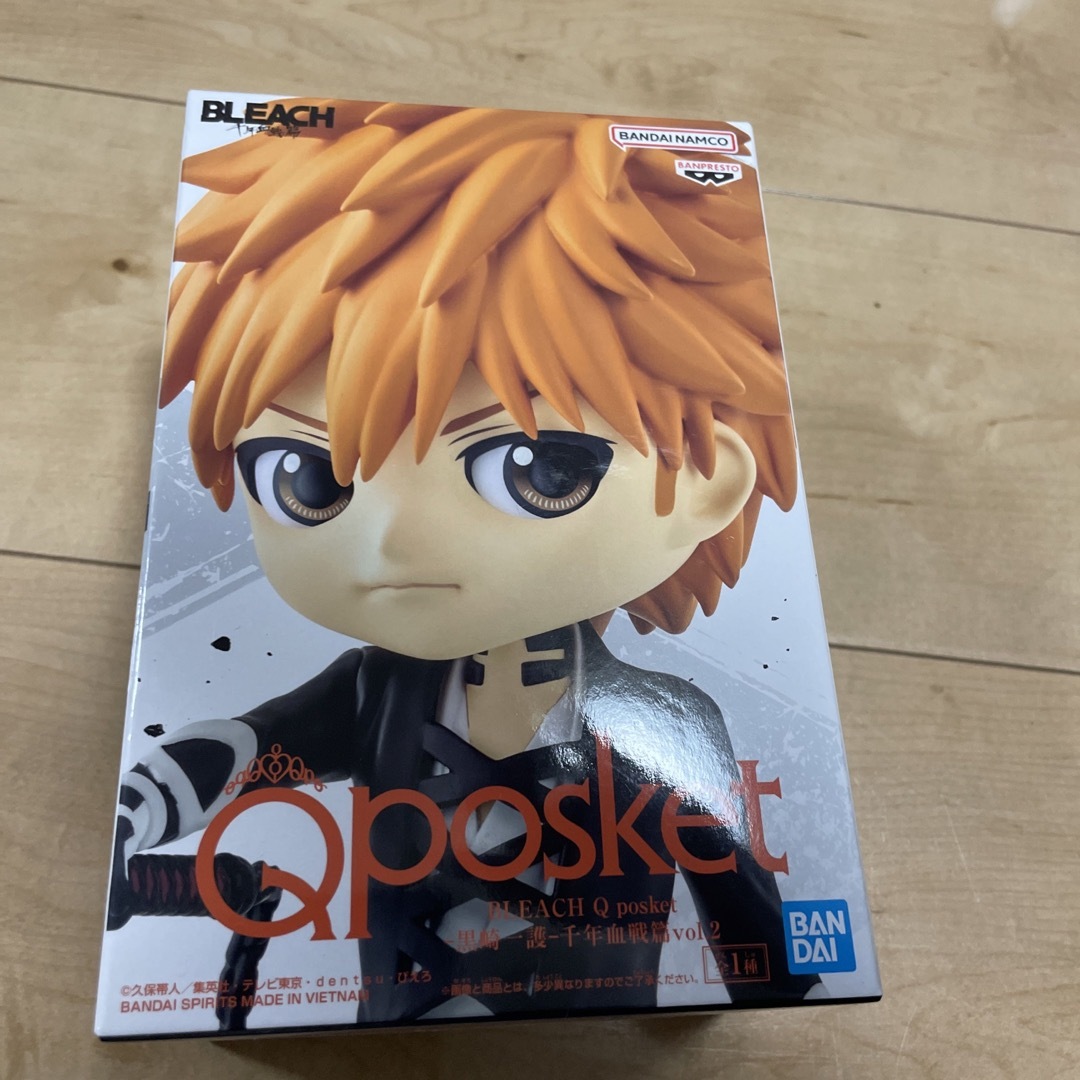 【新品未開封】BLEACH Q posket-黒崎一護-千年血戦篇vol.2 エンタメ/ホビーのフィギュア(アニメ/ゲーム)の商品写真