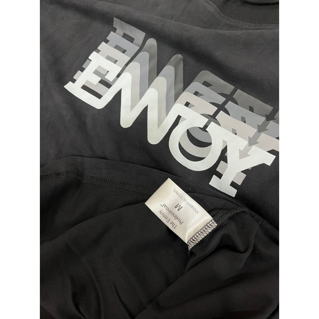 ENNOY ELECTRIC LOGO GRADATION (BLACK)　 L