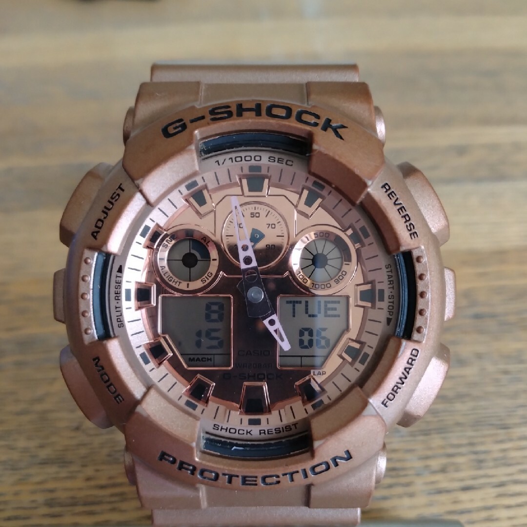 G-SHOCK GA-100GD ローズゴールド