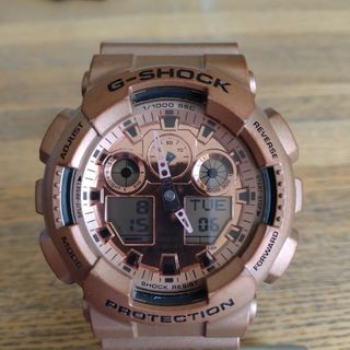 G-SHOCK GA-100GD ローズゴールド(腕時計(アナログ))