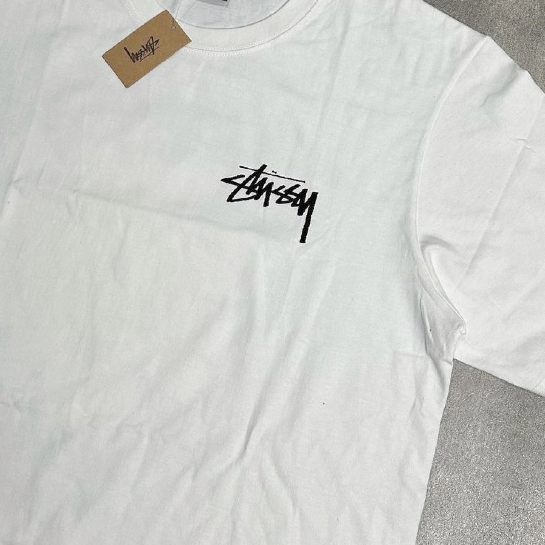 ステューシー ITP FLOWER  STUSSY Tシャツ/フラワー/黒◆S