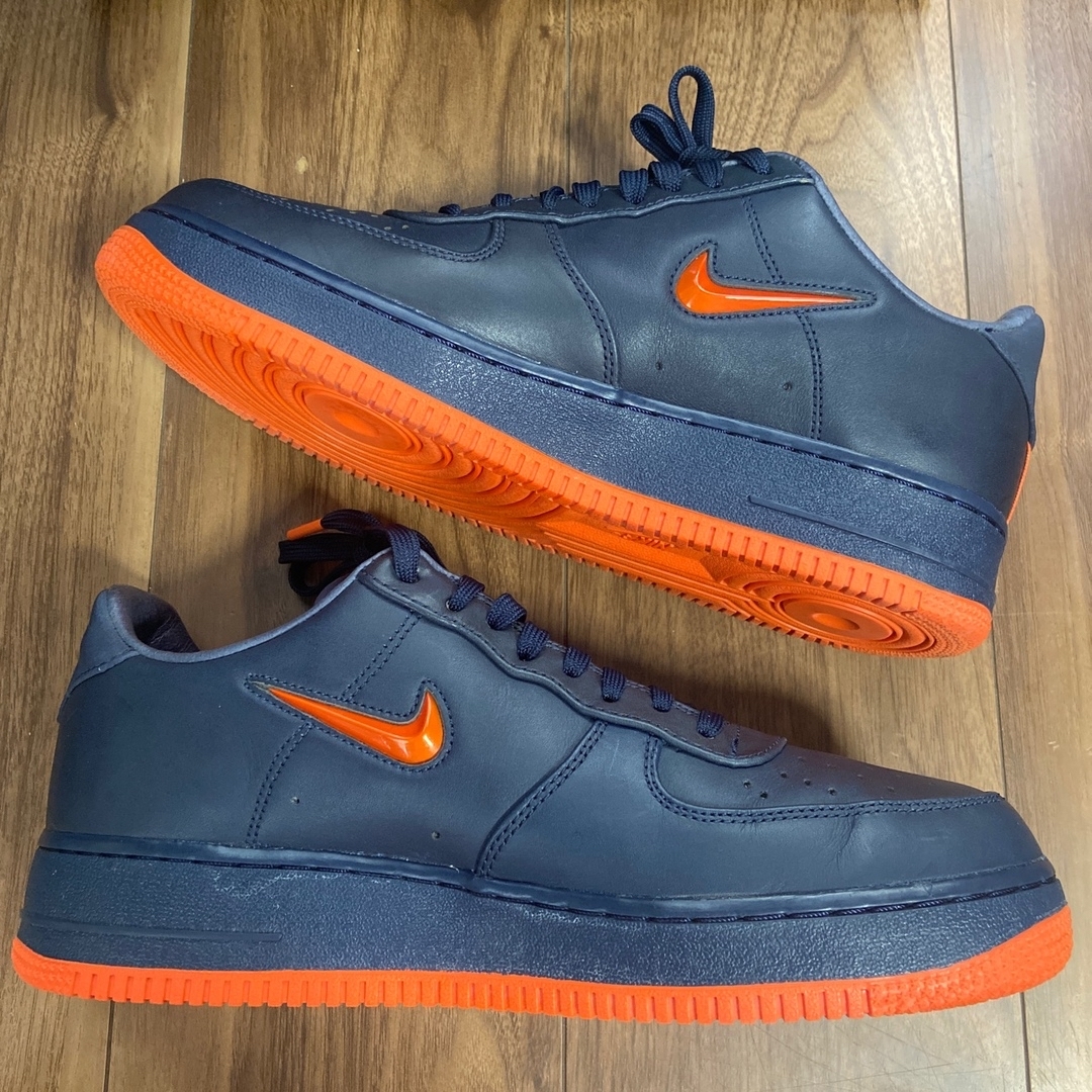 NIKE AIR FORCE 1 LOW NYC OBSIDIAN ORANGE