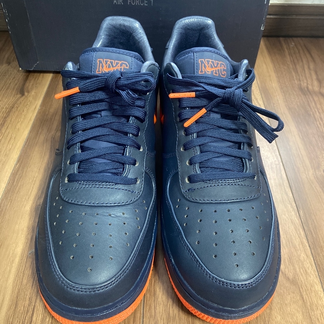 NIKE AIR FORCE 1 LOW NYC OBSIDIAN ORANGE