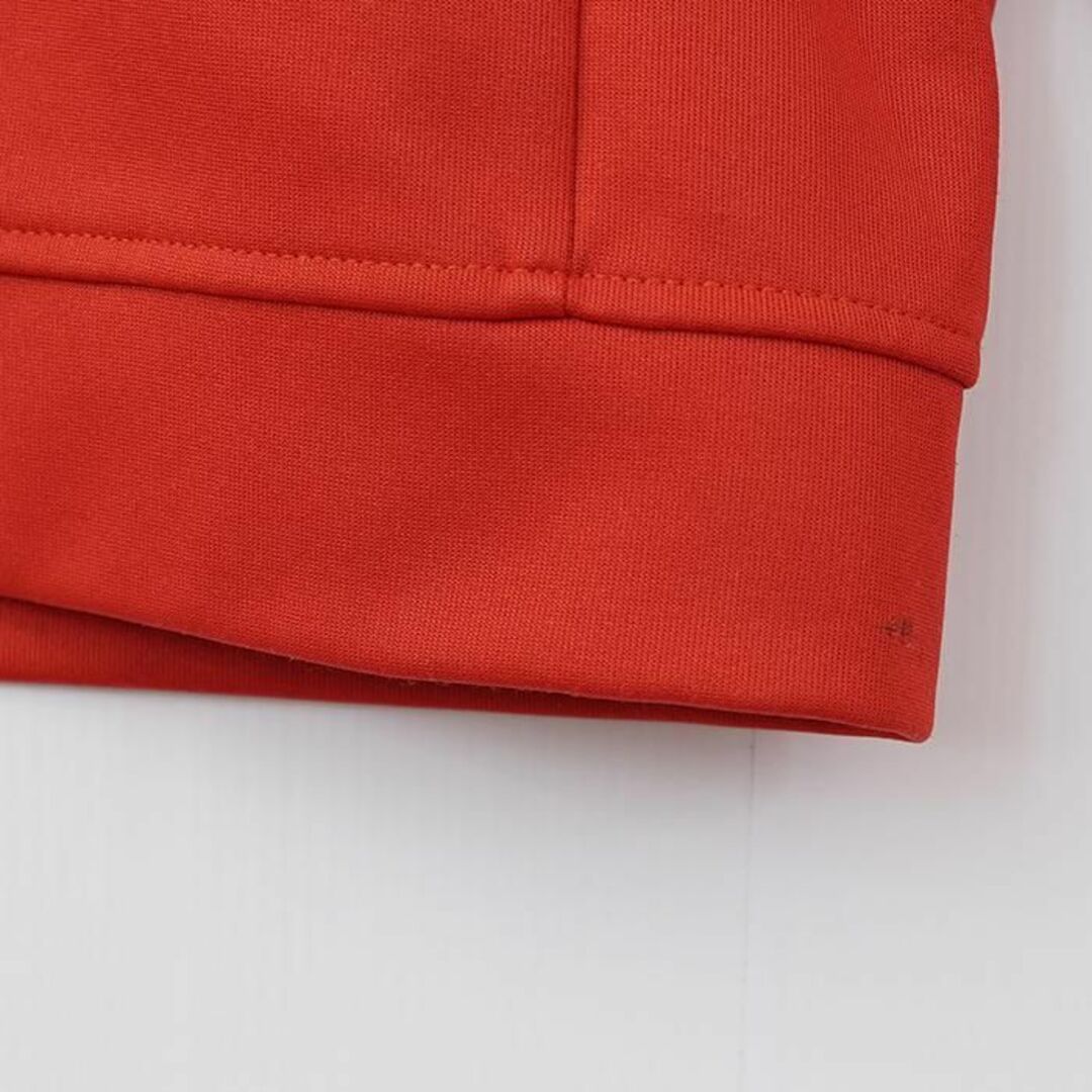 adidas アディダス トラックジャケット XL レッド赤 ワンポイント刺繍