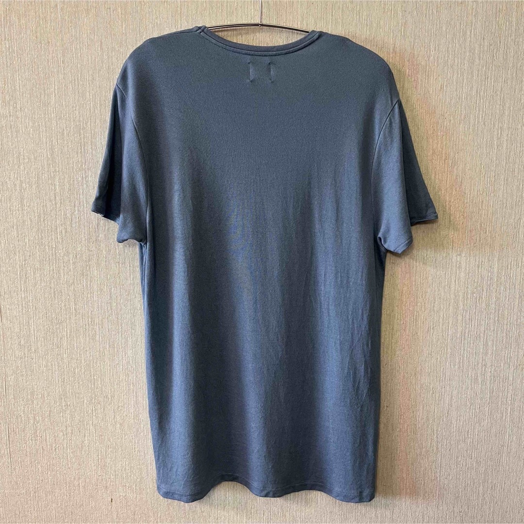 ZARA(ザラ)のZARAザラ メンズ クルーネック サマーニット ブルー 中古品 メンズのトップス(ニット/セーター)の商品写真